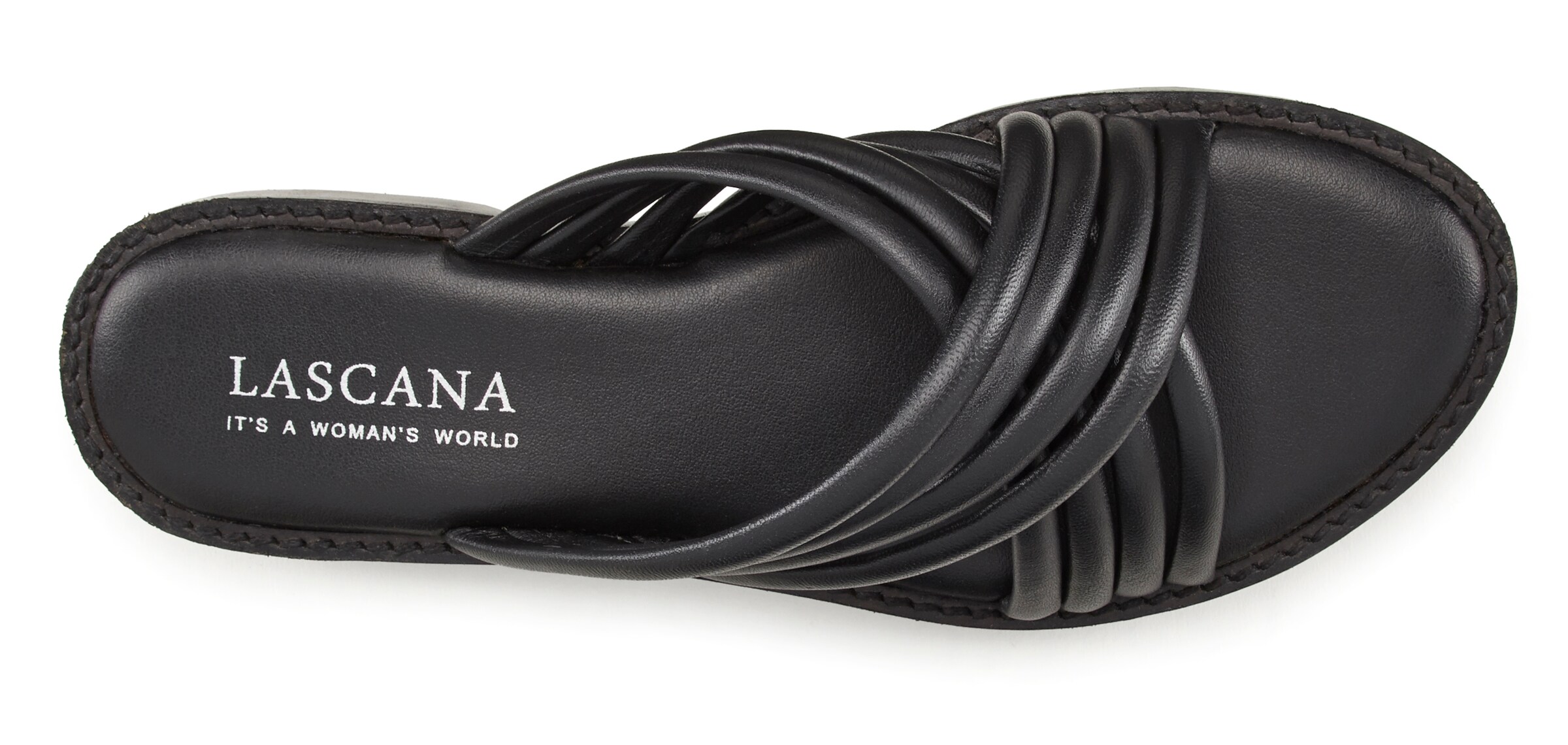 LASCANA - Zapatos abiertos en negro