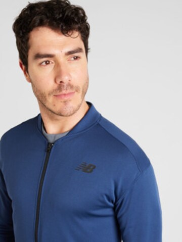 new balance Trainingsjacke' 'Tenacity' in Blau