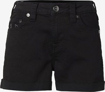 True Religion Regular Shorts 'Jennie Mr' in Schwarz: Vorderseite