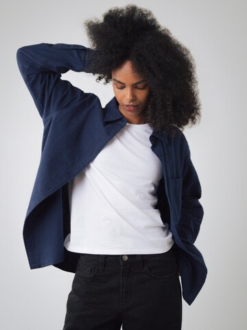 Honest Basics Shirt in Blauw