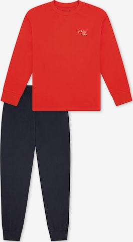 Pyjama ' Nightwear ' SCHIESSER en bleu : devant
