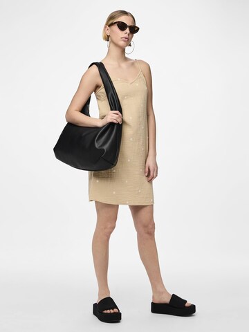 PIECES Kleid 'PCMaya' in Beige