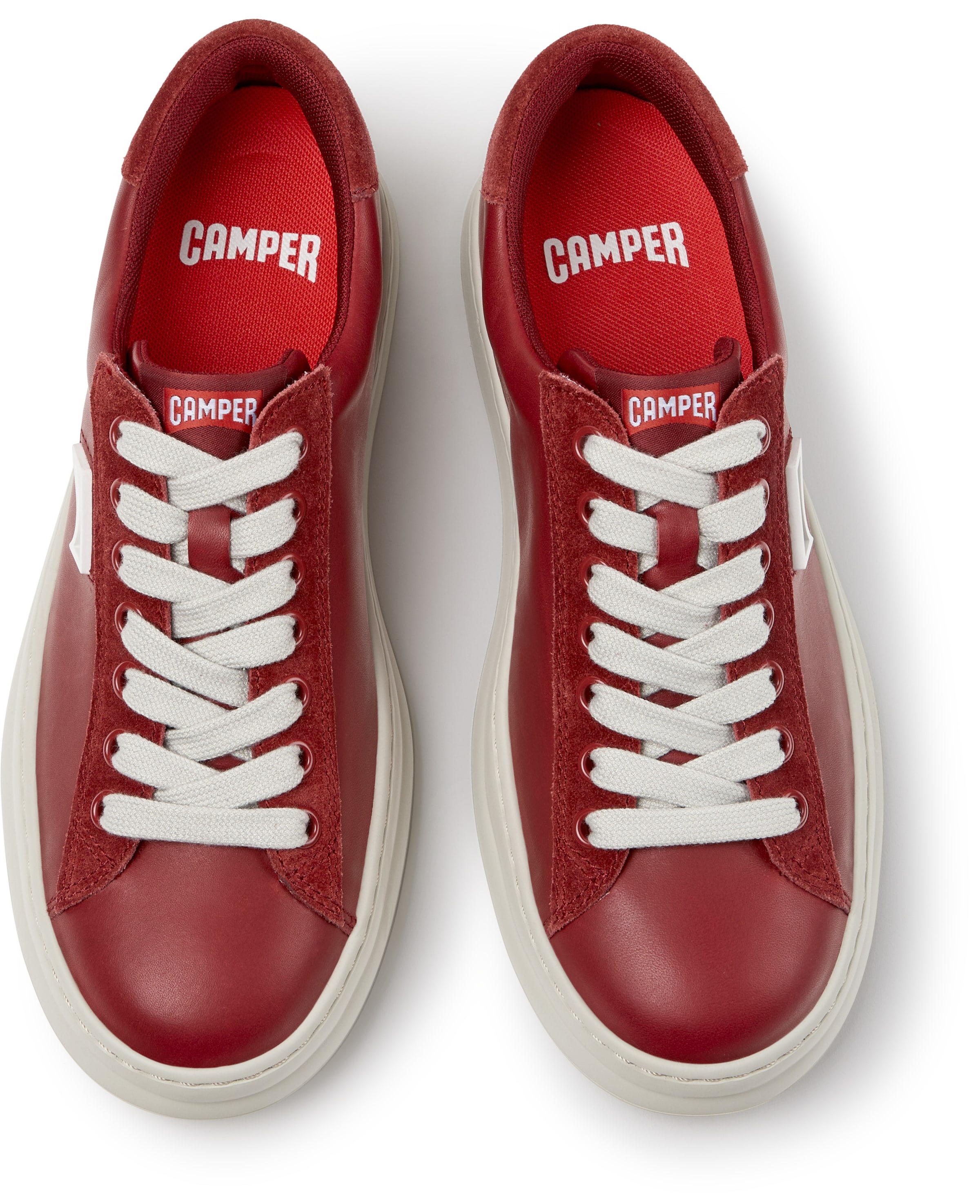 CAMPER Platform trainers ' Runner Four ' in Red