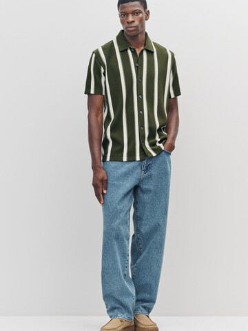 Next - Regular Fit Camisa em verde