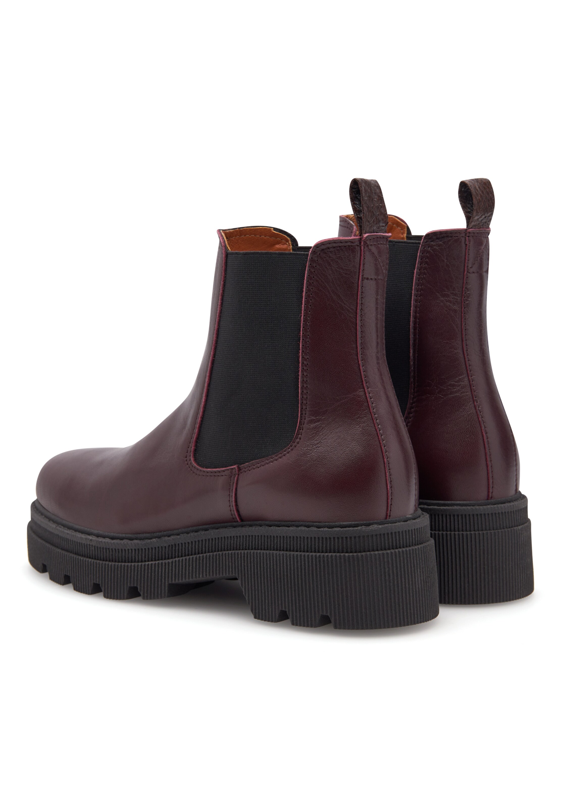 WODEN Chelsea Boots 'Sanna' i rød