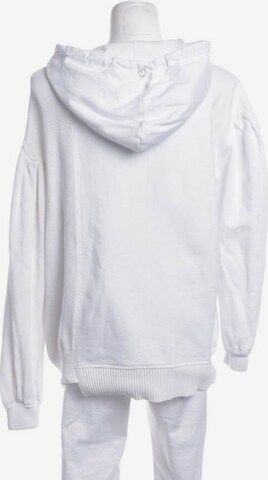 Twin Set Sweatshirt & Zip-Up Hoodie in XL in White