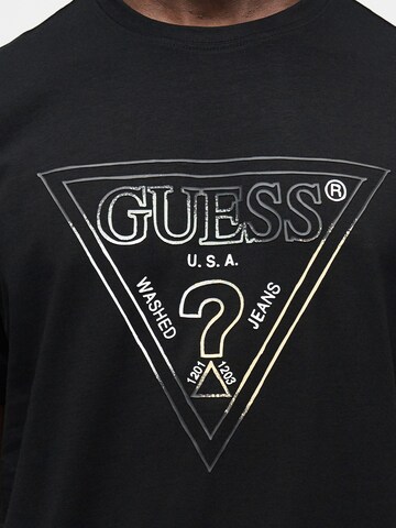 T-Shirt GUESS en noir