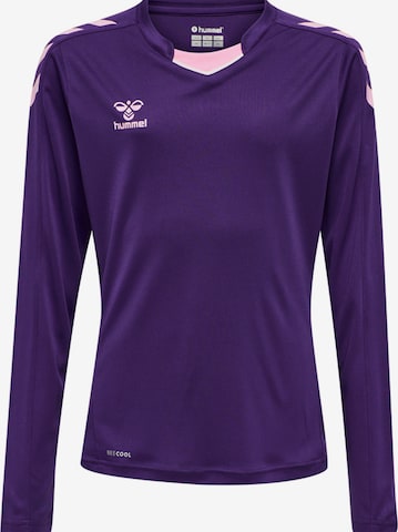 Hummel Performance Shirt in Purple: front