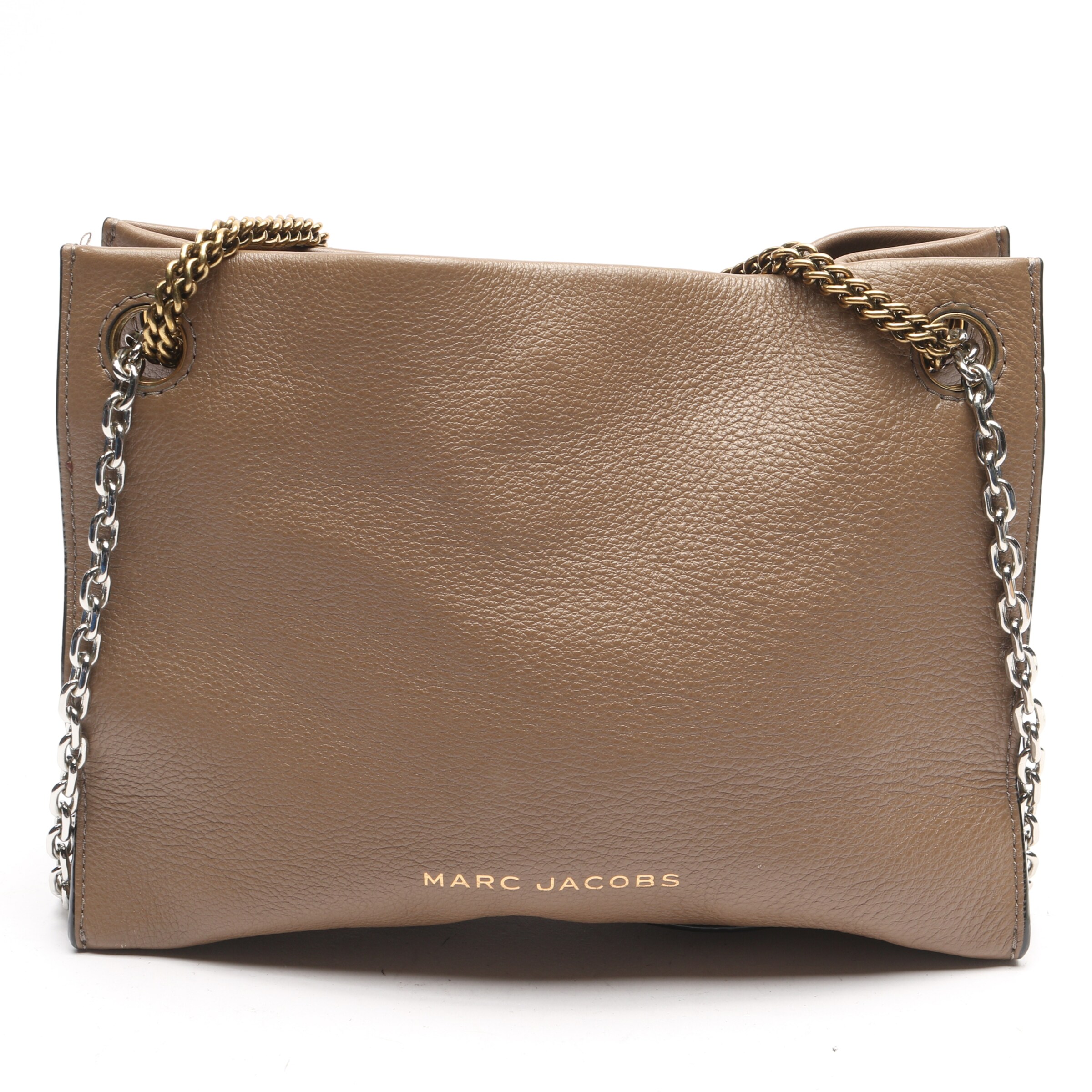 Leather Handbag Marc Jacobs Double Link 34 Tote Marc Jacobs Double
