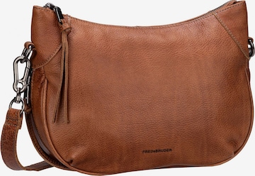 FREDsBRUDER Crossbody Bag 'My Old Friend' in Brown: front