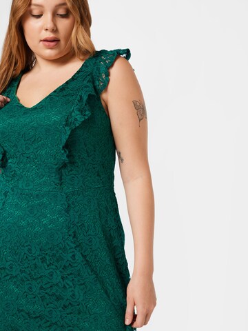 Rochie de cocktail de la Dorothy Perkins Curve pe verde