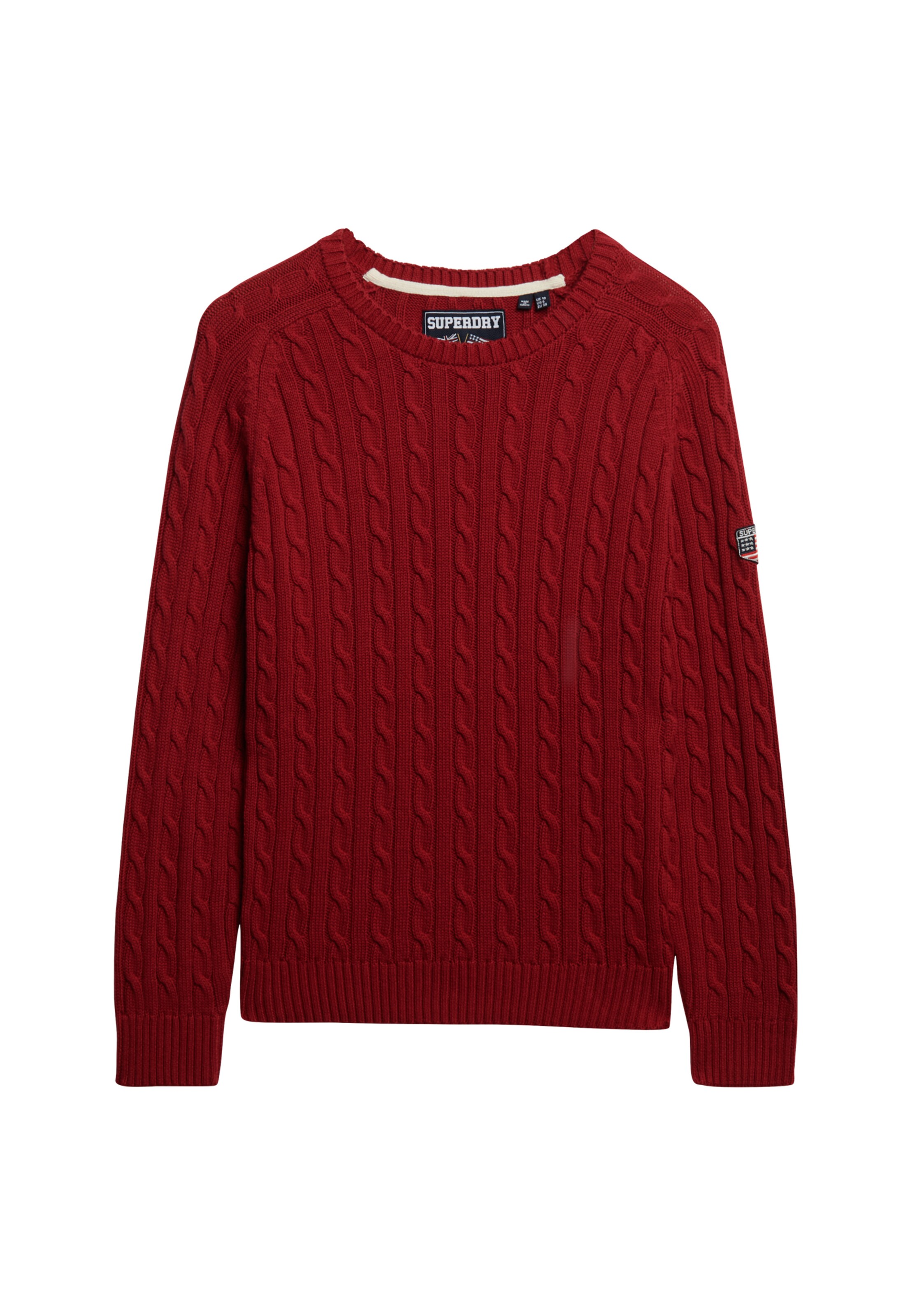 Superdry Trui in Rood: voorkant