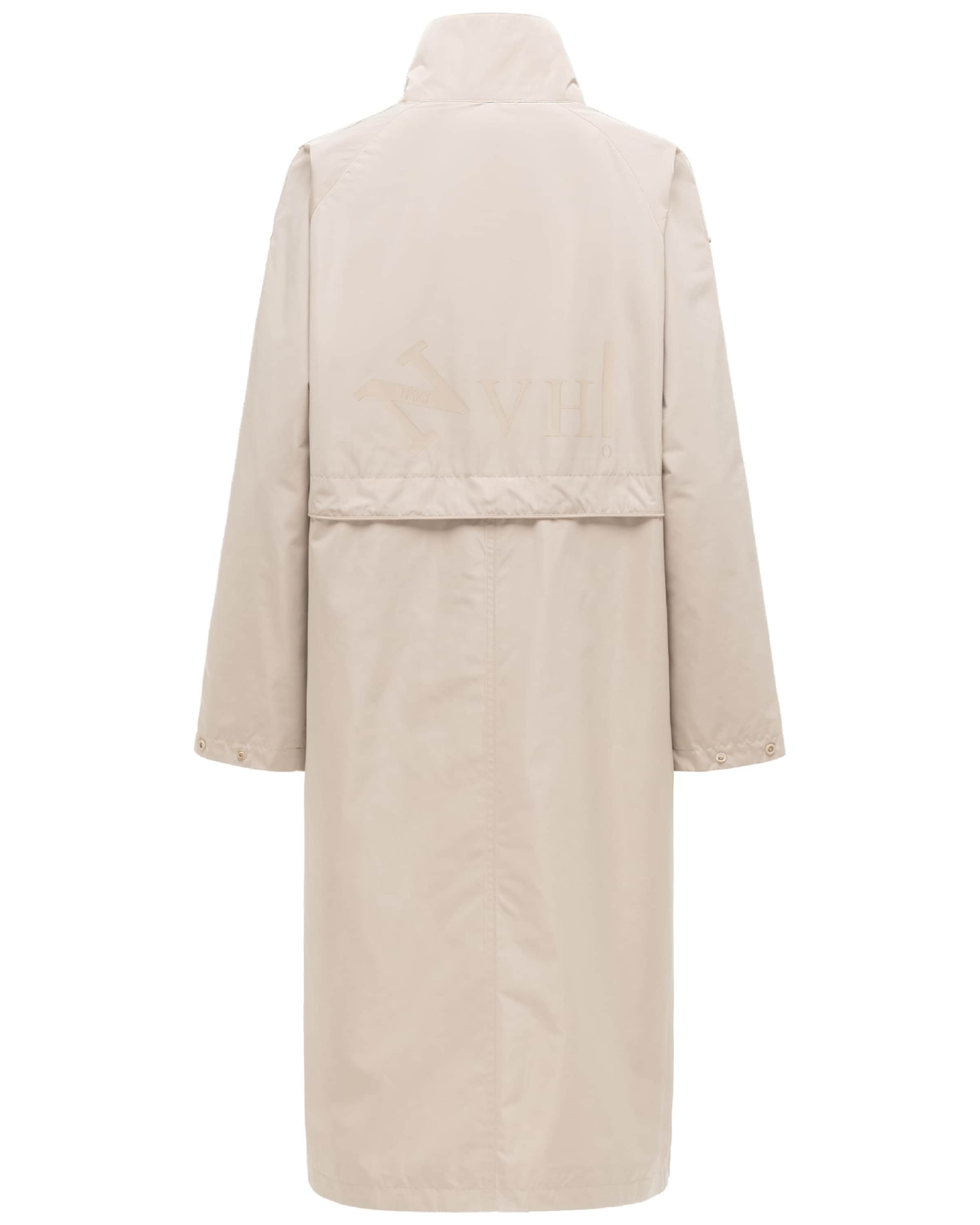 NAVAHOO Mantel 'Zenblüte 14' in Grau