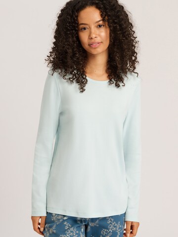 Hanro Sleepshirt ' Loungy Nights ' in Blau: predná strana