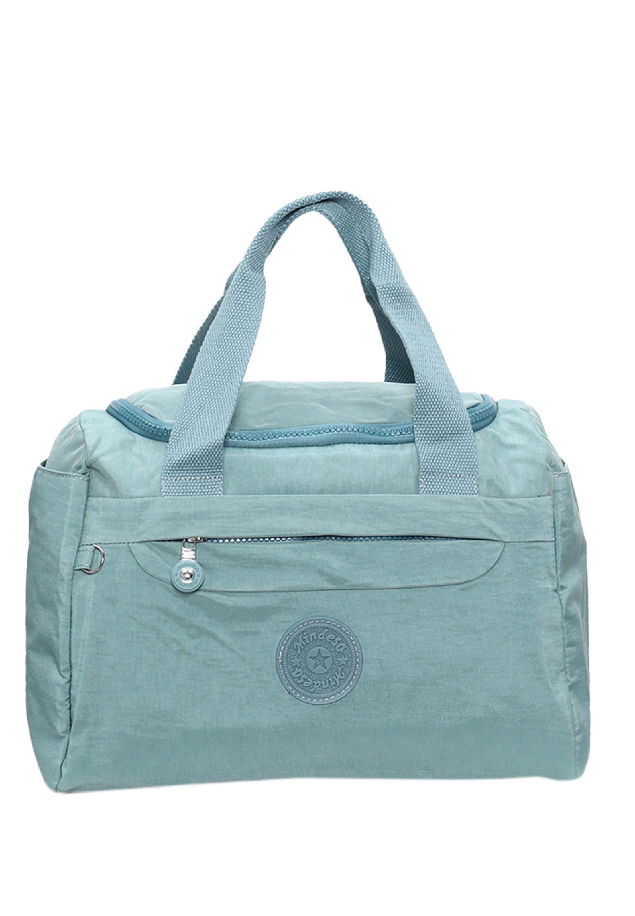 Mindesa - Bolso de mano en azul: frente