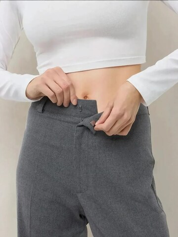 Hiccup Wide Leg Hose in Grau