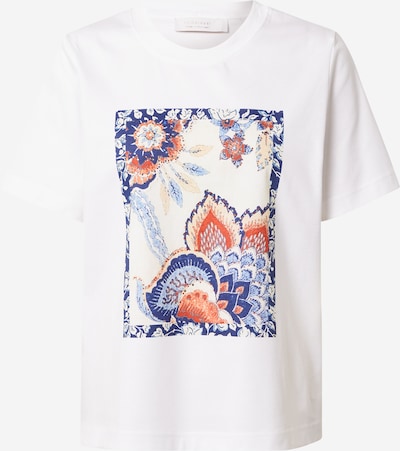 Rich & Royal Shirt in Cream / marine blue / Light blue / Fire red / White, Item view