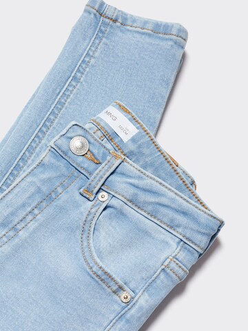 MANGO KIDS Skinny Jeans in Blau