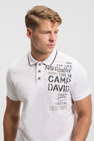 CAMP DAVID Shirt in White