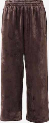 Regular Pantalon 'Premium Essentials+ Velvet' ADIDAS ORIGINALS en gris : devant