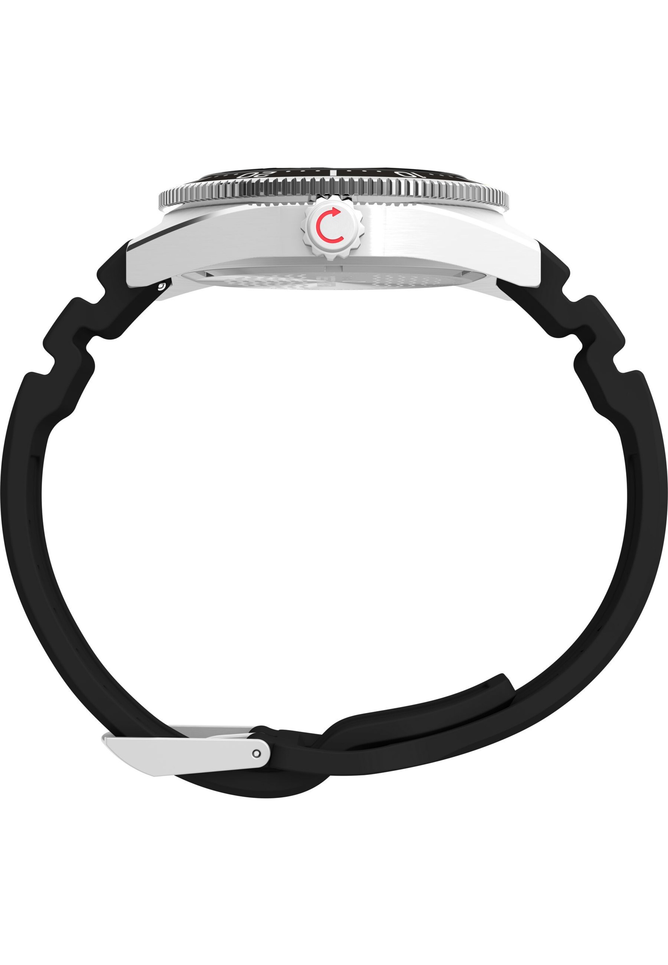 TIMEX Analoguhr in Schwarz