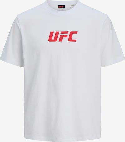 JACK & JONES Majica 'JCOUFC' u crvena / bijela, Pregled proizvoda