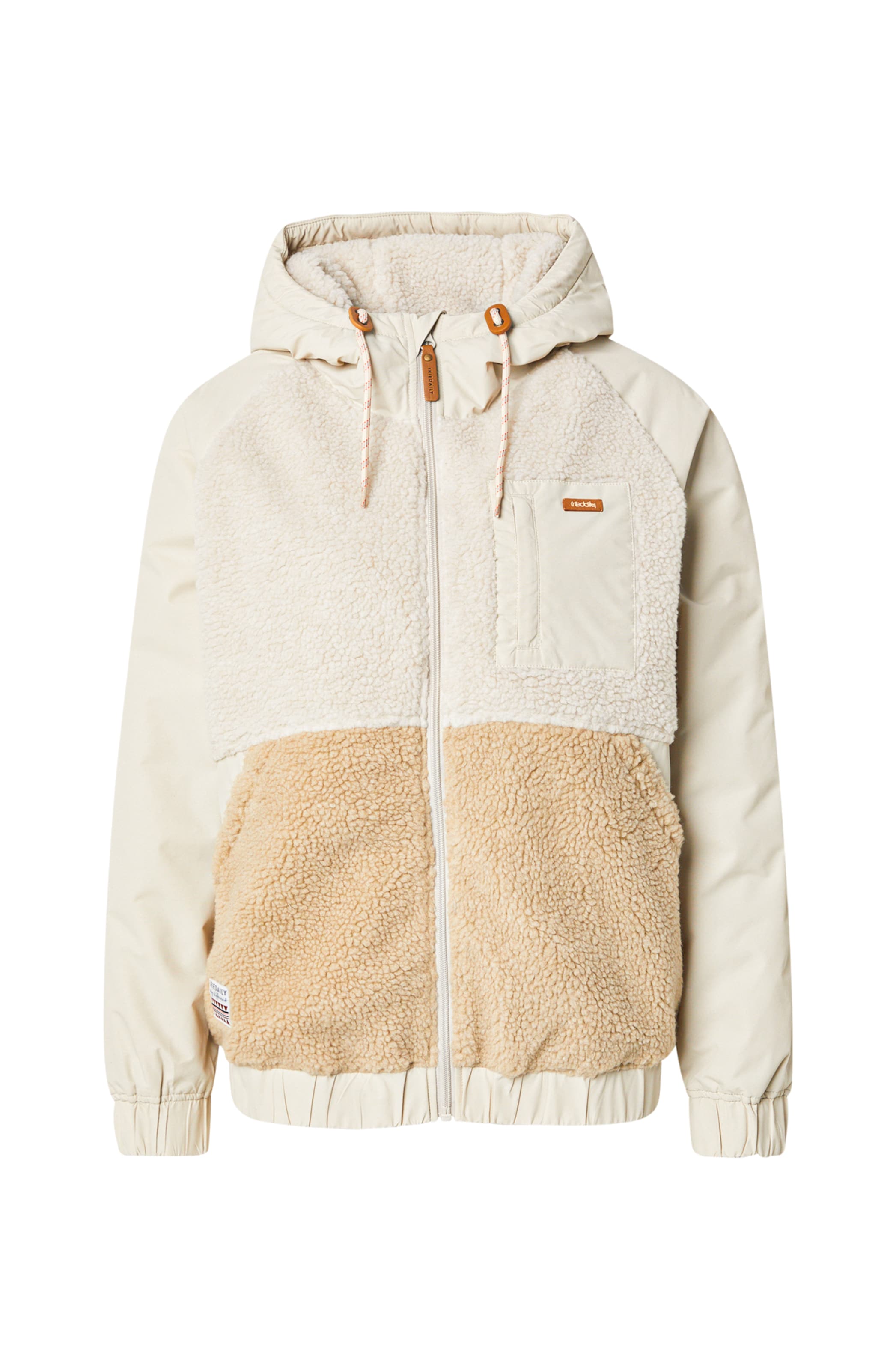 Veste mi-saison 'Arctikmix' Iriedaily en beige : devant