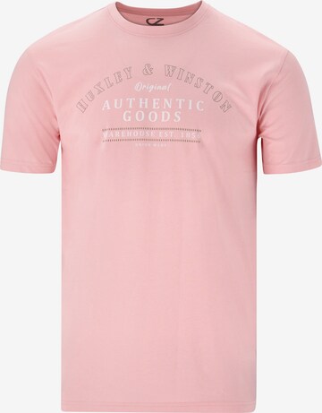 Cruz Functioneel shirt 'Berno' in Roze: voorkant