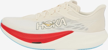 smėlio HOKA Bėgimo batai 'ROCKET X 3': priekis