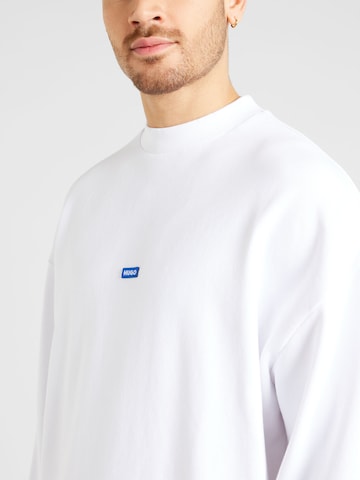 HUGO Blue Sweatshirt 'Nedro' in Weiß