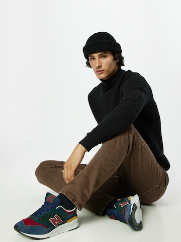 INDICODE JEANS Sweater 'Sparks' in Black