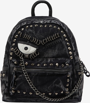 Zaino di myMo ROCKS in nero: frontale