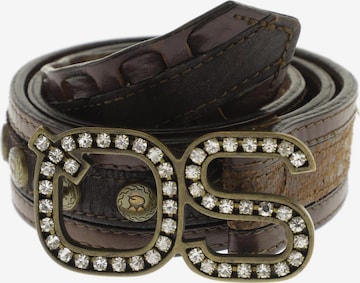 Save the Queen Belt in One size in Brown: front