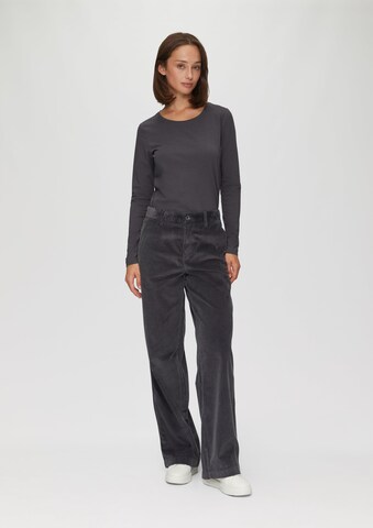 s.Oliver Wide leg Trousers in Grey: front