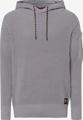 PIONEER Sweater in Grey: front