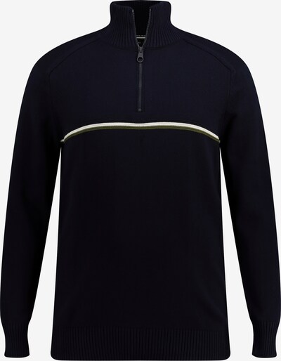 JAY-PI Athletic Sweater in Night blue / Reed / White, Item view