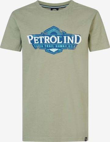 Petrol Industries Shirt 'Driftwave' in Green: front