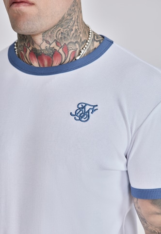 T-Shirt SikSilk en blanc