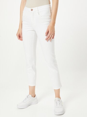 TOM TAILOR Skinny Jeans 'Alexa' i vit: framsida