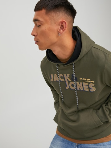 JACK & JONES Sweatshirt 'Friday' in Green