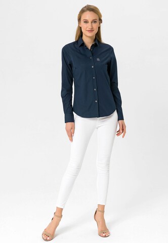 Jimmy Sanders Blouse in Blue