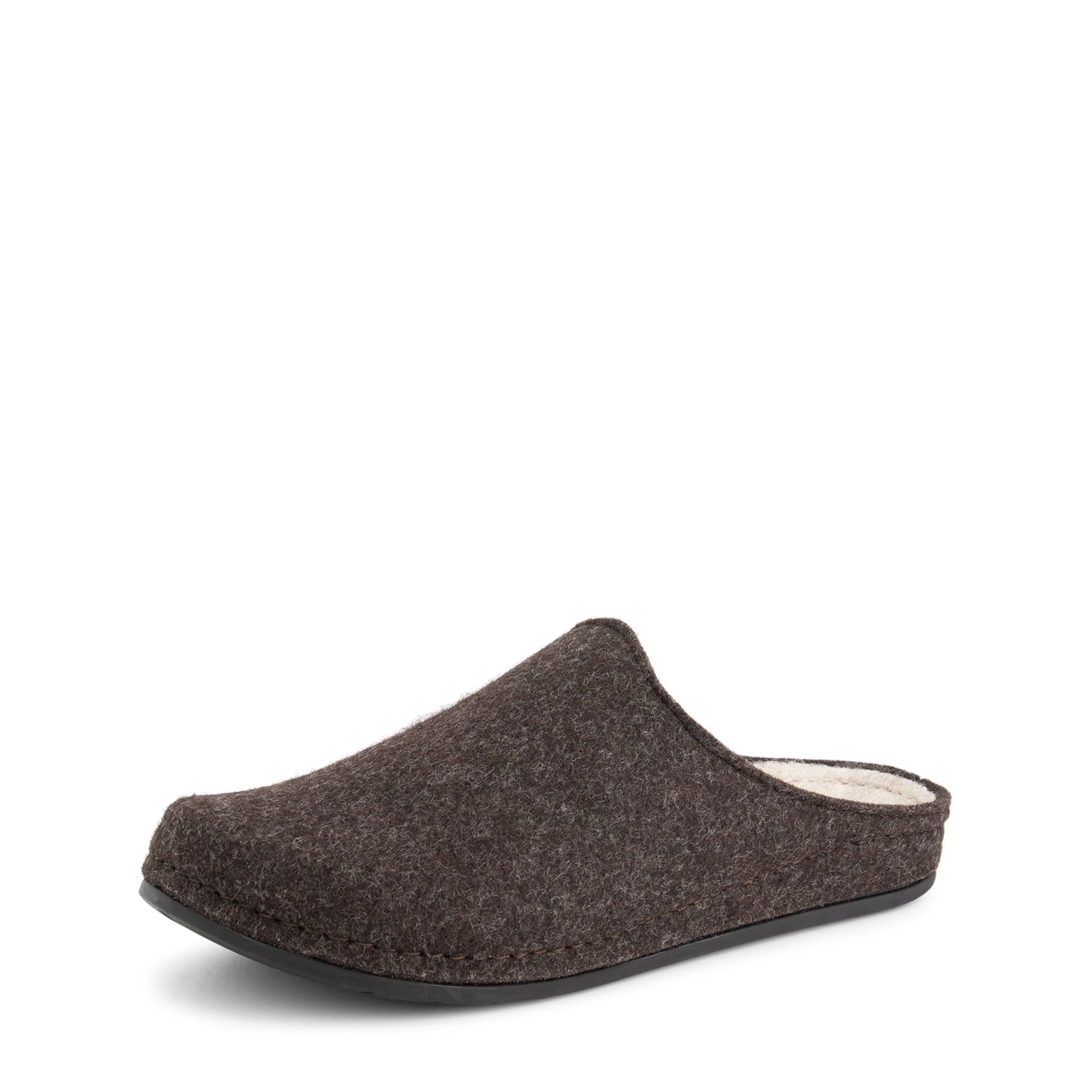 Pantoufle 'Come Home' Travelin en marron : devant