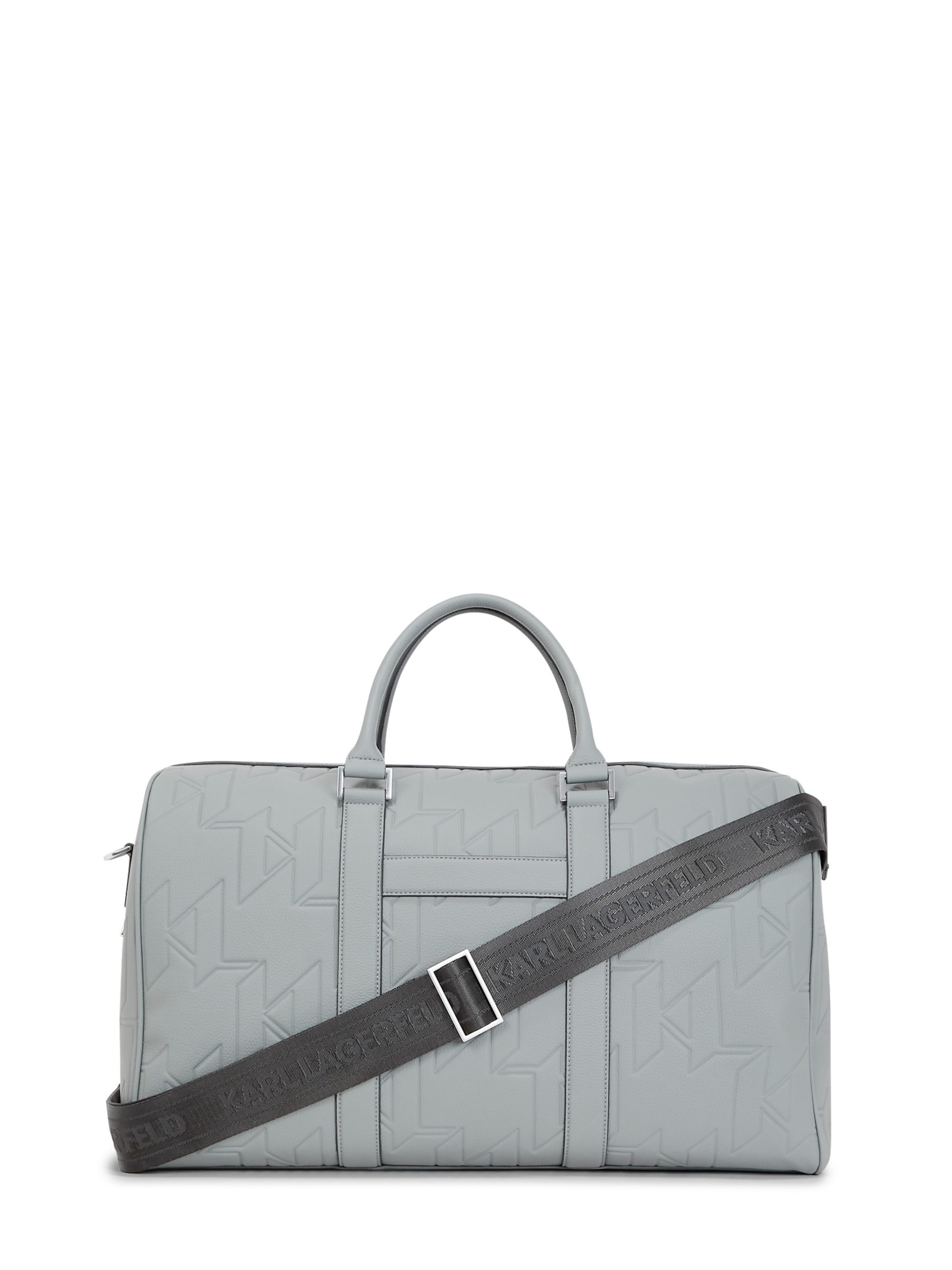 pelēks Karl Lagerfeld Ceļojumu soma