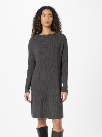 ONLY Knitted dress 'FIA KATIA' in Grey: front