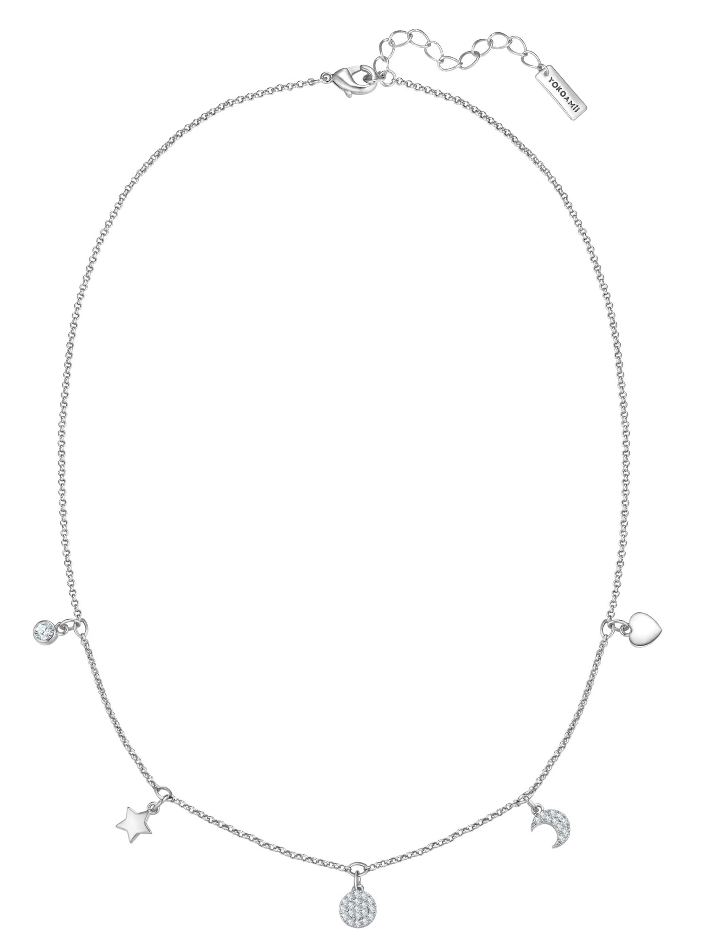 Yokoamii Necklace in Silver: front