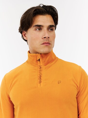 PROTEST Athletic Sweatshirt 'PRTReperfecto' in Yellow