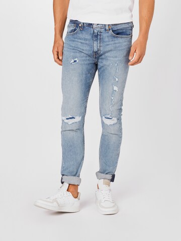 LEVI'S ® Skinny Jeans '519™ Extreme Skinny Hi Ball' in Blauw: voorkant