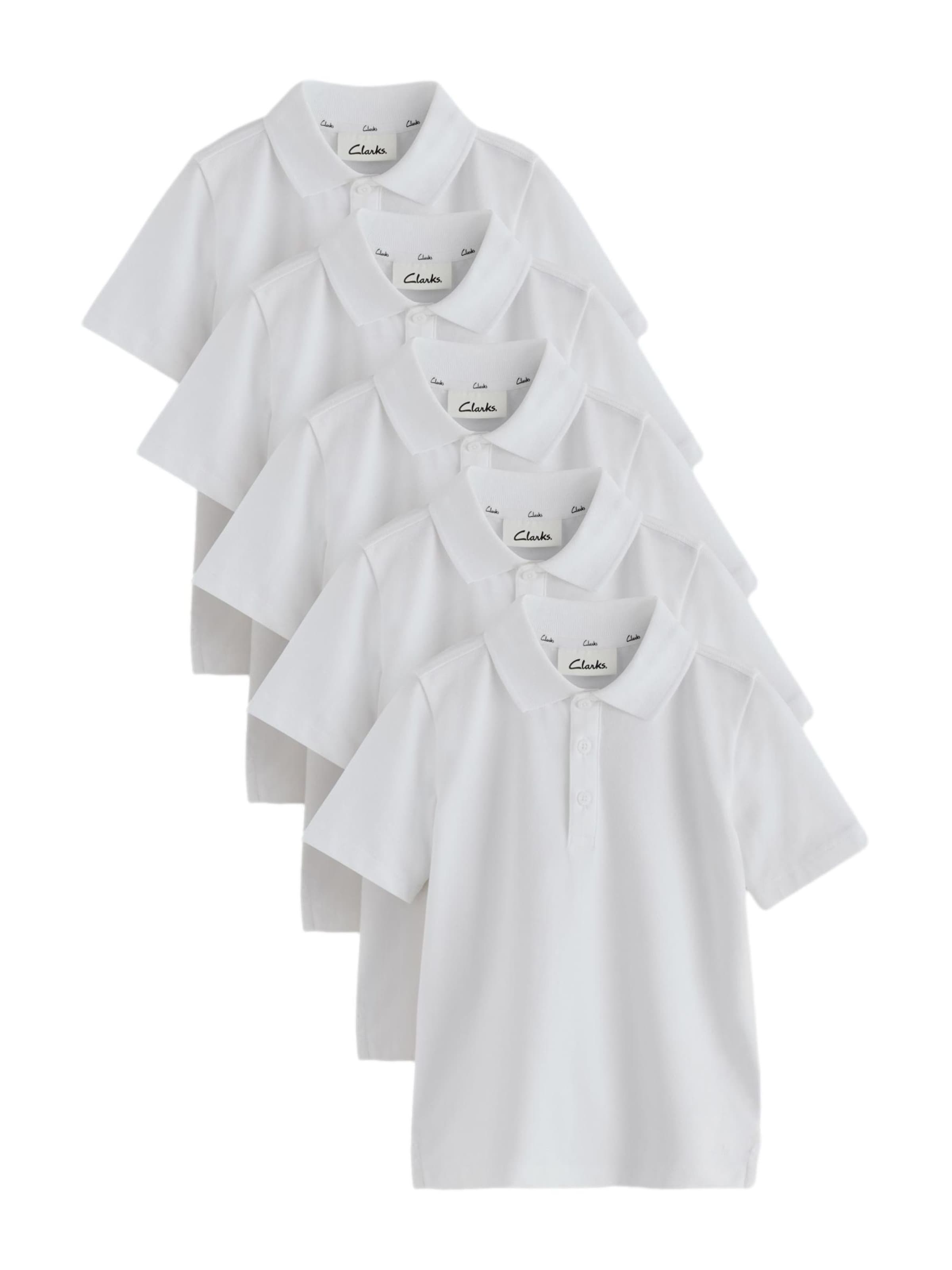 CLARKS Shirt in Wit: voorkant