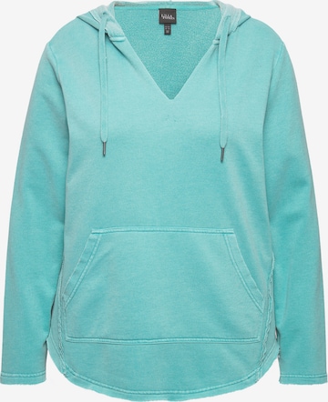 Ulla Popken Sweatshirt in Blue: front