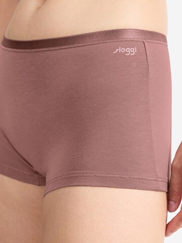 SLOGGI Broekje 'GO Daily Cotton' in Bruin